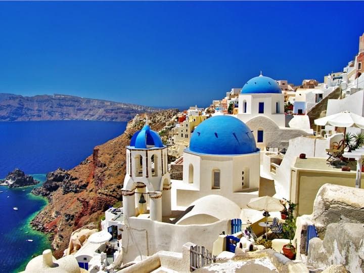 Oia & Blue Domes
